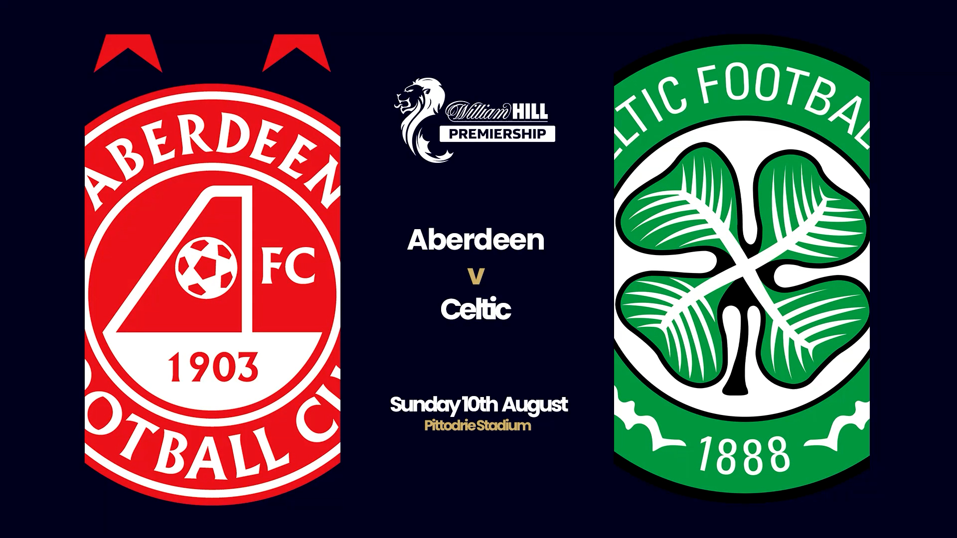 William Hill Premiership Aberdeen v Celtic